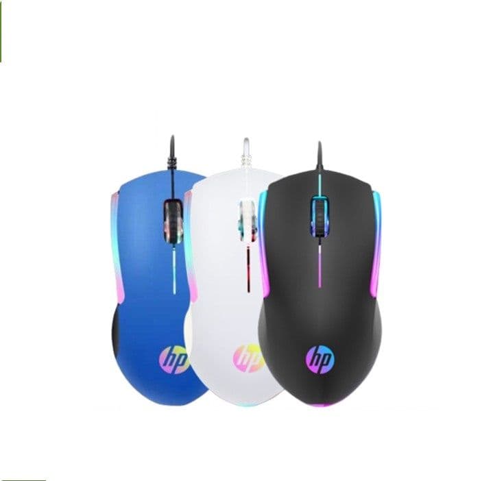 HP M160 Wired Gaming Mouse with High Performance Optical 7 Colors Rainbow LED - Image 3